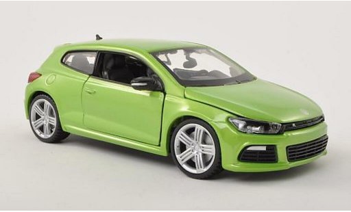 Volkswagen Scirocco R 1/24 Burago III verte miniature