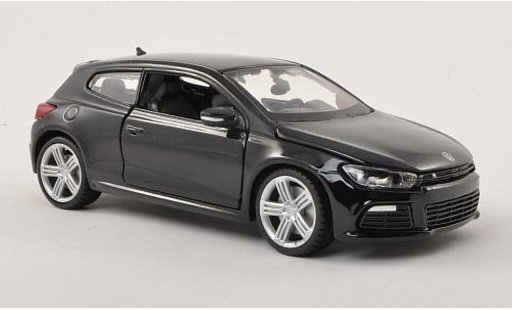 Volkswagen Scirocco R 1/24 Burago III noire miniature
