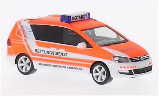 Volkswagen Sharan Base 1/87 Herpa AG Gesundheitswesen miniature