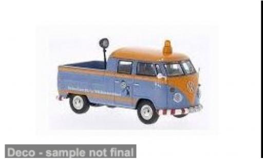 Volkswagen T1 1/43 Cararama bleue/orange Stra&szlig;endienst 1:43