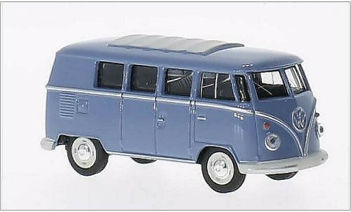 Volkswagen T1 Base 1/64 Schuco Bus bleu miniature