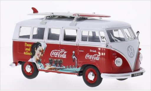 Volkswagen T1 Base 1/24 Oxford Bus Coca Cola miniature