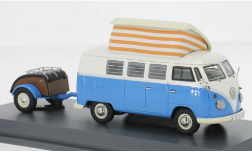 Volkswagen T1 1/43 Schuco Campingbus bleue/blanche 1:43 miniature
