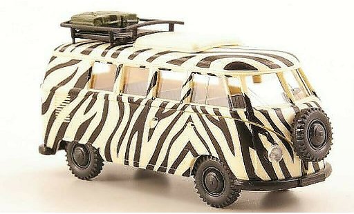 Volkswagen T1 Base 1/87 Wiking Campingbus Safari Zebraoptik miniature