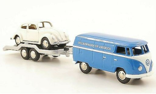 Volkswagen T1 B 1/87 Bub fourgon of America avec Kafer Service 1960 miniature