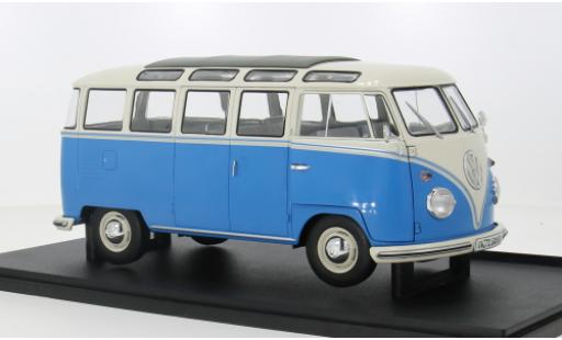 Volkswagen T1 1/18 Solido Samba bleue/beige 1:18 miniature