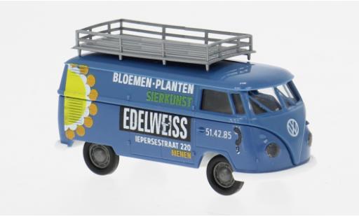 Miniature Volkswagen T1 b Kasten 1960 Edelblanche Bloemen 1/87 Brekina