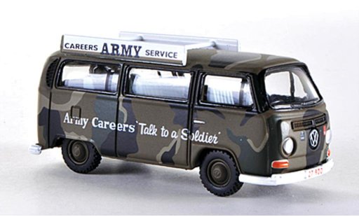 Volkswagen T2 Base 1/76 Oxford Bus Army Careers (AUS) miniature