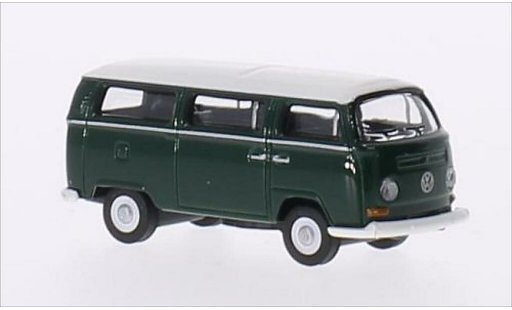 Volkswagen T2 Base 1/87 Schuco Bus verte/blanche miniature