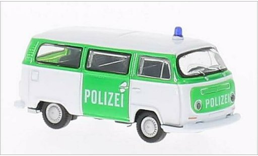 Volkswagen T2 B 1/87 Welly Bus Police 1972 miniature