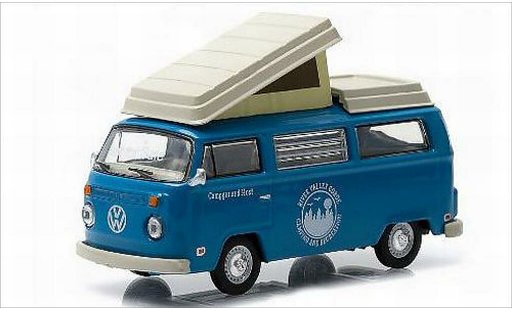 Volkswagen T2 Base 1/64 Greenlight Campmobile River Valley Gorge miniature