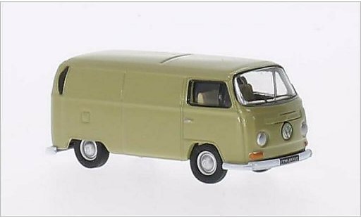 Volkswagen T2 Base 1/76 Oxford fourgon beige RHD miniature