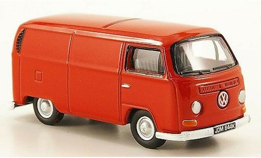 Volkswagen T2 Base 1/76 Oxford fourgon rouge miniature