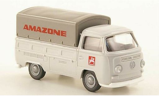 Volkswagen T2 Base 1/87 Wiking plateau Amazone avec Plane miniature