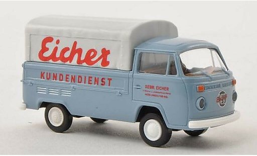 Volkswagen T2 Base 1/87 Brekina plateau Eicher Kundendienst miniature