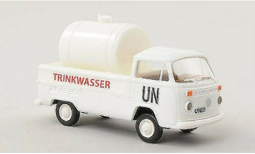 Volkswagen T2 Base 1/87 Brekina plateau UN - Trinkwasser avec Ladegut miniature