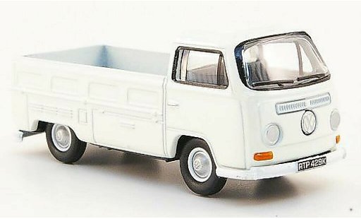 Volkswagen T2 Base 1/76 Oxford plateau blanche miniature