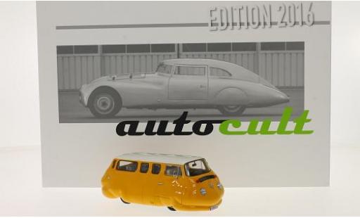 Miniature Volkswagen T2 1/43 AutoCult b orange 1:43 Volkswagen T2 1/43 AutoCult b orange 1:43 miniature