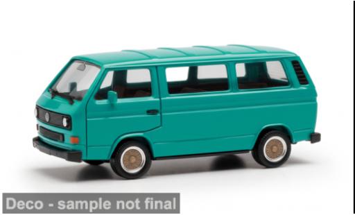 Volkswagen T3 1/87 Herpa Bus turquoise 1:87 miniature