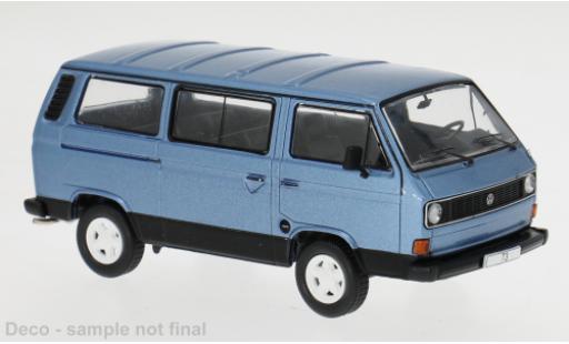 Volkswagen T3 1/43 IXO Caravelle Carat bleue 1986 1:43 miniature