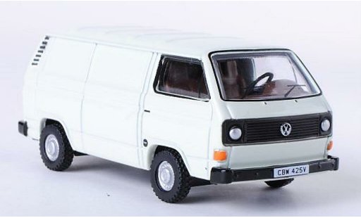 Volkswagen T3 Base 1/76 Oxford fourgon grise LHD miniature