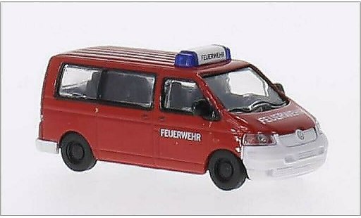 Volkswagen T5 Base 1/87 Schuco Bus Pompiers miniature