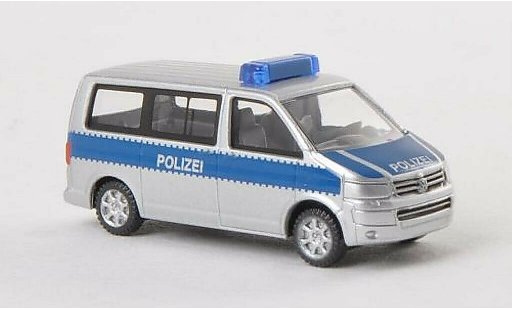 Volkswagen T5 Base 1/160 Wiking Multivan Police miniature