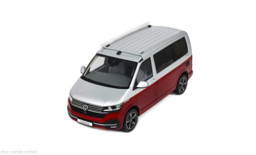 Volkswagen T6 1/18 Ottomobile .1 California Ocean grise/rouge 2021 1:18 miniature