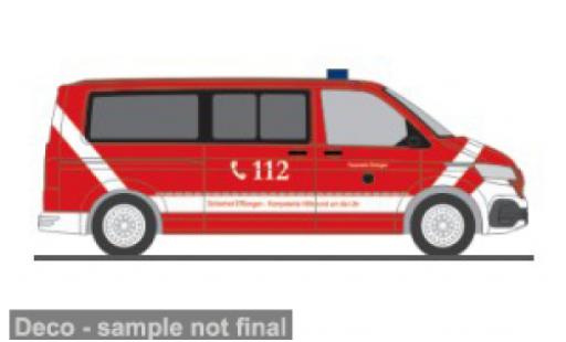 Volkswagen T6 1/87 Rietze .1 FW Erlangen 1:87 miniature