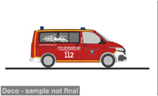 Miniature Volkswagen T6 .1 FW Seeshaupt 1/87 Rietze