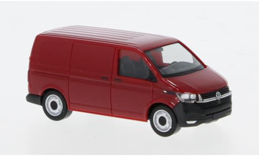 Volkswagen T6 1/87 Herpa .1 Kasten rouge 1:87 miniature