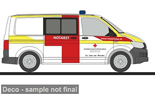 Volkswagen T6 1/87 Rietze Notarzt &Ouml;RK Feldkirch (A) 1:87 miniature