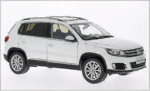 Volkswagen Tiguan Base 1/18 Paudi blanche 2013 miniature