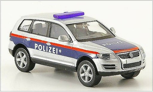 Volkswagen Touareg Base 1/87 Wiking Bundespolice osterreich miniature