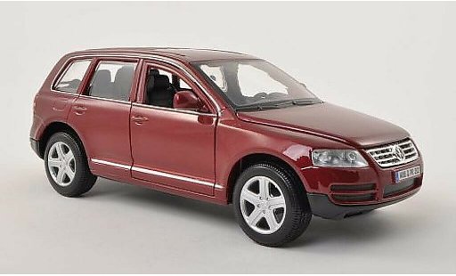 Volkswagen Touareg Base 1/24 Burago I rouge miniature