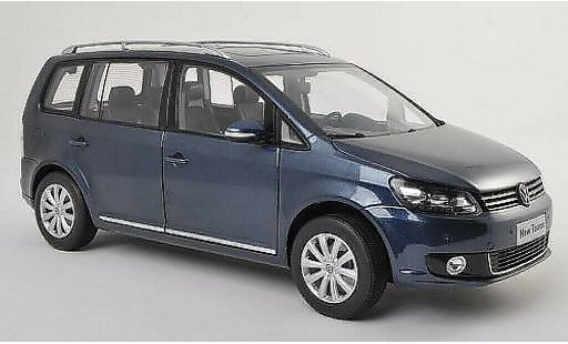 Volkswagen Touran Base 1/18 Paudi TSI bleu 2011 miniature