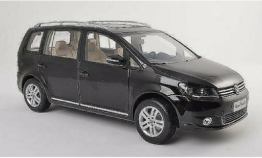 Volkswagen Touran Base 1/18 Paudi TSI noire 2011 miniature
