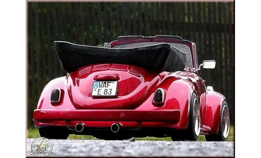 Volkswagen Kafer Base 1/18 Solido Coccinelle Cabriolet kit ailes larges et jantes bbs nid dabeilles miniature