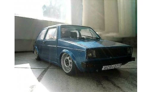 Volkswagen Golf GTI 1/18 Solido calandre phare us et jantes ats miniature