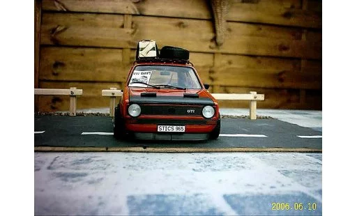 Volkswagen Golf GTI 1/18 Solido german old school miniature
