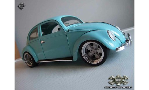 Volkswagen Kafer Base 1/18 Solido aluminium fuch wheels miniature