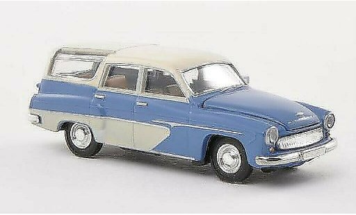 Wartburg 311 Camping 1/87 Brekina bleu/beige miniature
