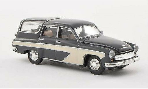 Wartburg 311 Camping 1/87 Brekina grise/beige miniature