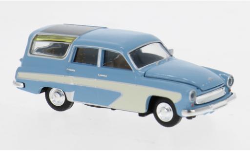 Wartburg 311 1/87 Brekina Camping bleue/blanche 1959 1:87