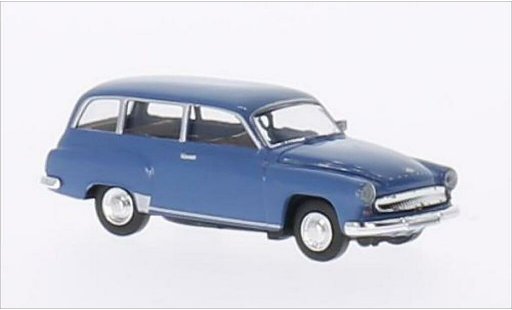 Wartburg 311 Kombi 1/87 Brekina Break bleu miniature