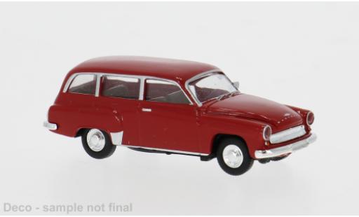 Wartburg 311 1/87 Brekina Kombi rouge 1959 1:87 miniature