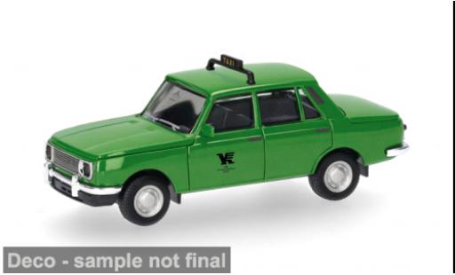 Wartburg 353 1/87 Herpa verte Taxi VEB Verkehrskombinat Erfurt 1:87 miniature