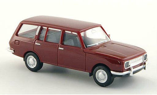 Wartburg 353 Tourist 1/87 Herpa rouge miniature
