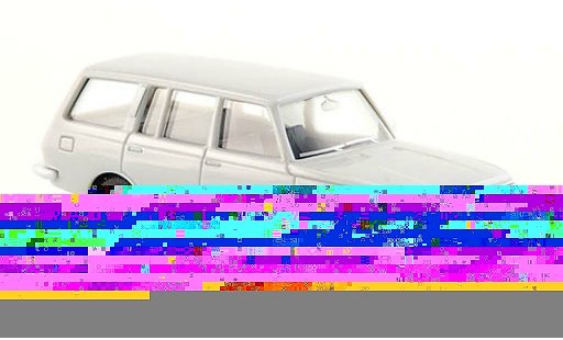 Wartburg 353 Tourist 1/87 Herpa blanche miniature