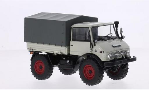 Mercedes Unimog 1/32 weise toys 406 (U84) grise avec Ganzstahl-Fahrerhaus et toile miniature